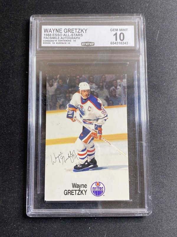 Wayne Gretzky 1988 Esso All Stars CCG 10 RC