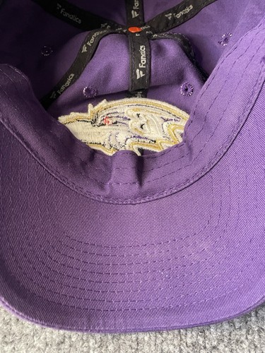 Baltimore Ravens Hat Cap Strapback Adjustable Purple Fanatics Dad Hat NFL - Picture 6 of 8