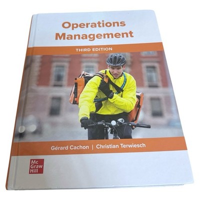 Operations Management 3e Gerard Cachon International Edition Hardcover Textbook
