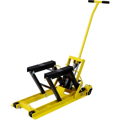 1500lbs Motorcycle ATV Hydraulic Scissor Lift Jack Dirt Bike Hoist Stand Table - Picture 9 of 17