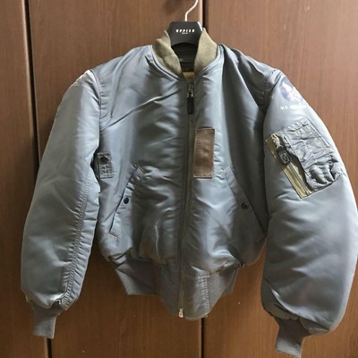 Buzz Rickson S B15d Flight Jacket Khaki Nylon Size 36 New From Japan Ebay