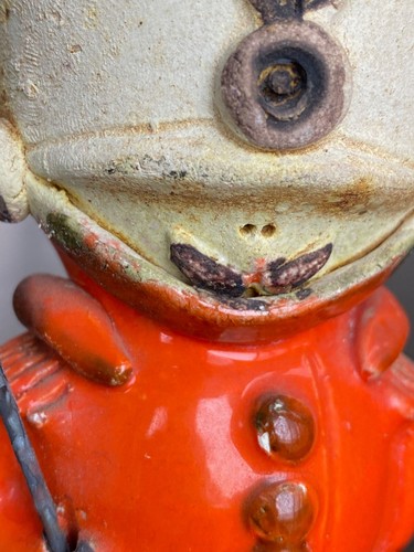 RARE 1960's ~ GLI ETRUSCHI Ivo De Santis Italian Pottery Royal Guard Soldier MCM - Picture 13 of 24