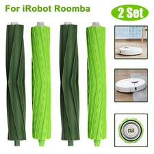 2 Sets Replacement Roller Brush for iRobot Roomba e5 e6 i1 i3 i4 i6 i7 i8 Plus