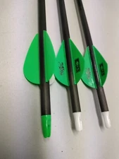 BNEW 29" CARBON ARROWS 2 MOSSY OAK 350 SPINE 60-75lbs & 1 ALLEN CRYPTOS 50-75lbs