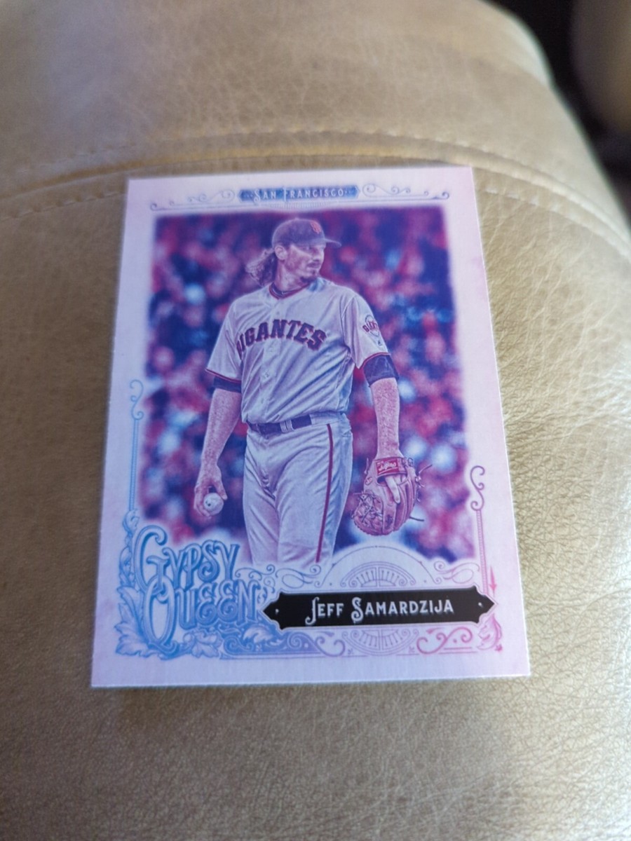 2017 topps gypsy queen バラ売り可 2017 Topps Gypsy Queen Missing Blackplate #227 Jeff