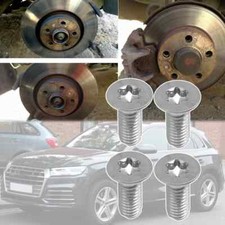 4Pcs For Audi Q5 Q3 M6*16 Brake Disc Retaining Hex Socket Countersunk Bolt Screw