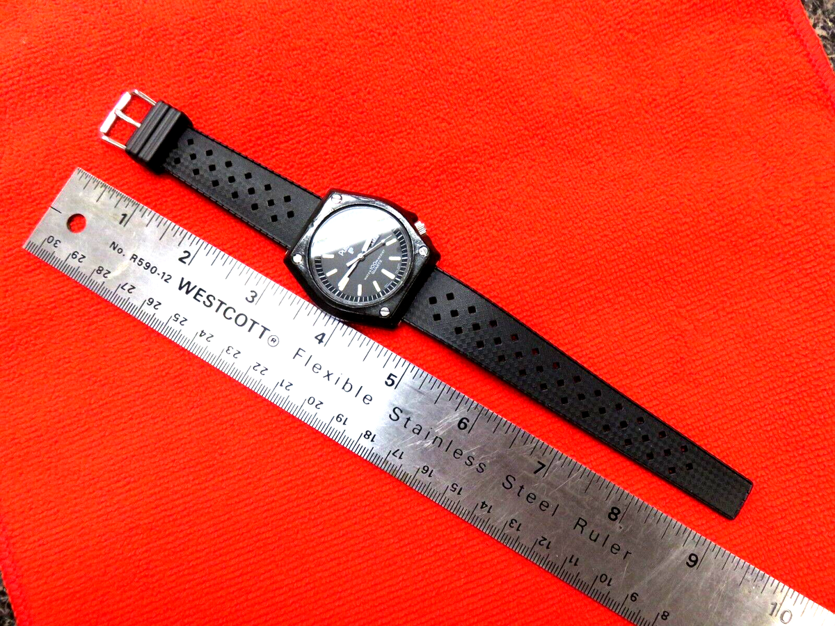 RE WATCH VINTAGE 専用 VINTAGE 1980s CLASSIC Collectible PULSAR Diver Y513 6029 fine dial