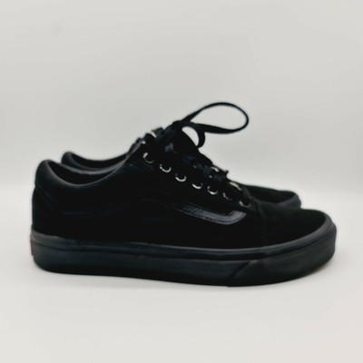 vans low tops black