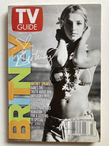 LOT OF 2 BRITNEY SPEARS June 3, 2000 TV GUIDE Magazines - 第 3/3 張圖片