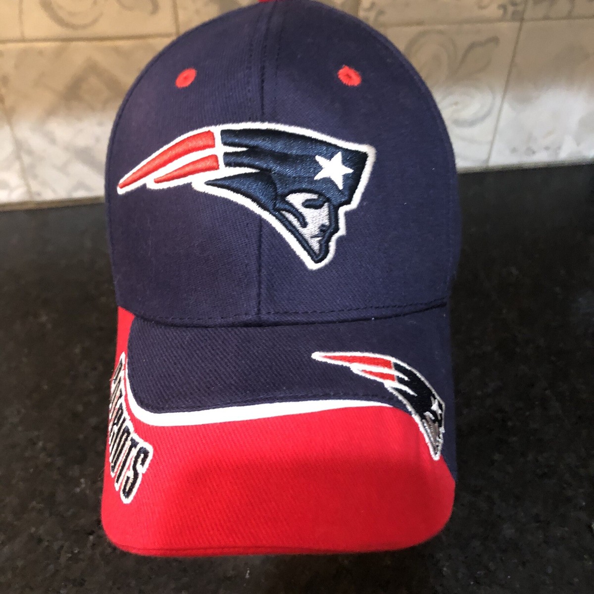 New England Patriots White/Red/blue NFL Baseball Cap Adjustable
