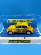 Scalextric C4045 VW Beetle Rusty Yellow, mint unused