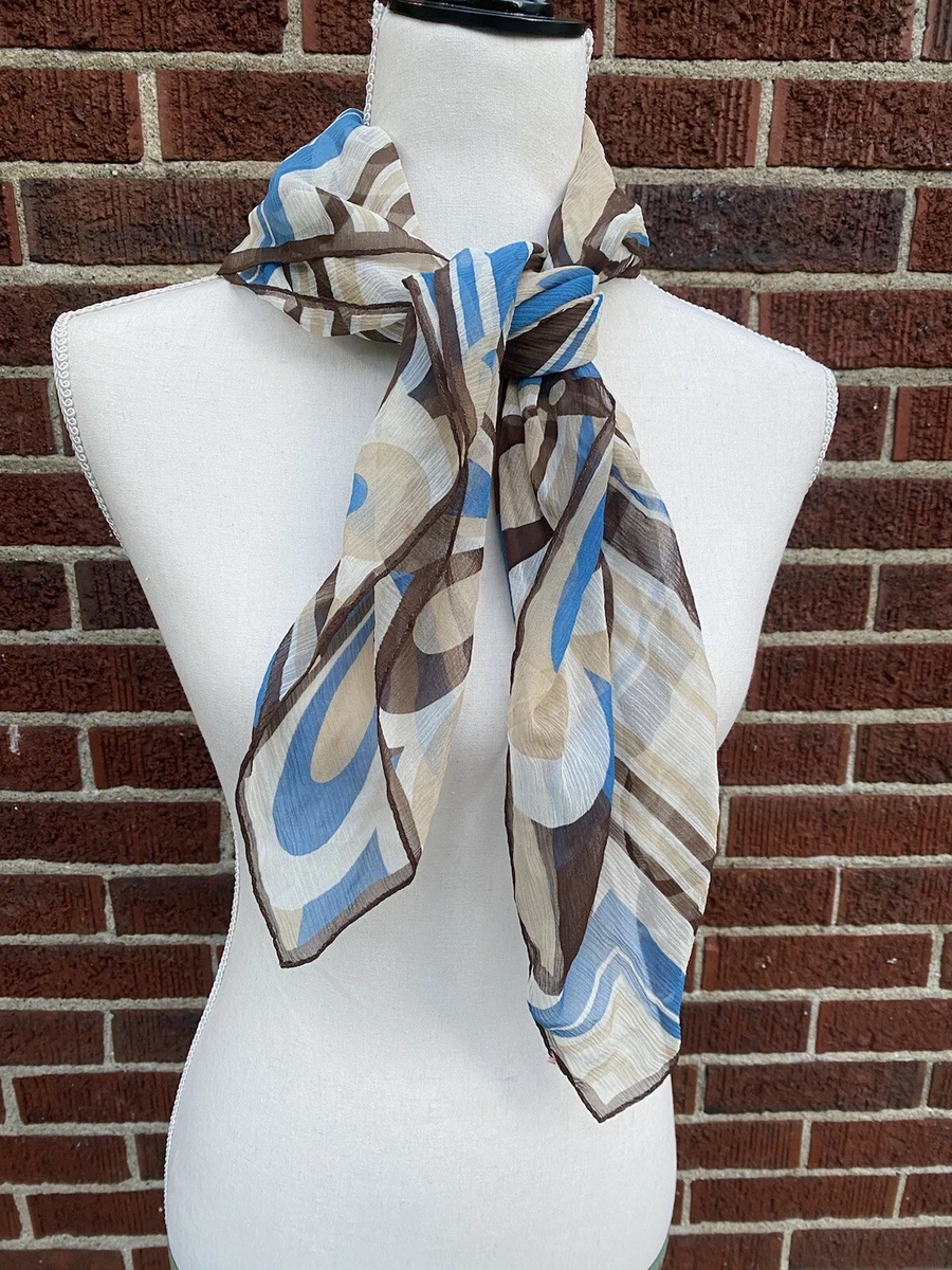 Anne klein deals silk scarf