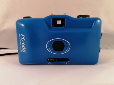 PC-606 35mm Free Focus, Kompaktkamera, Blau Vintage, NEU und OVP 