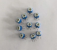 Qty 10 of 200 Ohms Side Adjust Trimpot - Mr Circuit