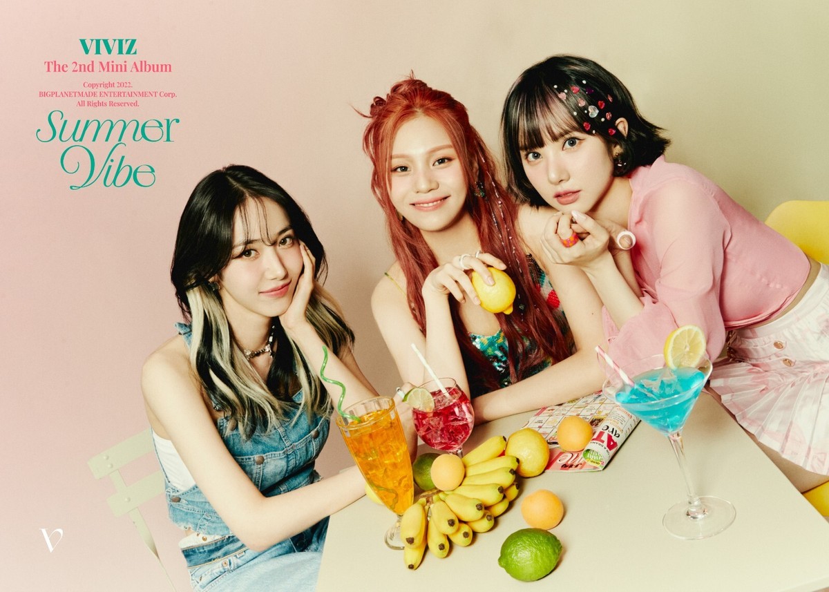 VIVIZ 2nd Mini Album Summer Vibe Jewel EUNHA Ver. CD+16p P.Book+P