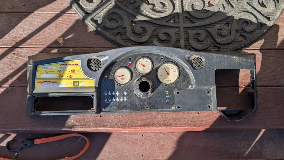 Sega Outrun In Collectible Arcade Gaming Replacement Parts for