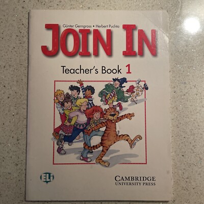 Join In Teacher's Book 1 by Herbert Puchta, Gunter Gerngross (Paperback, 2000)