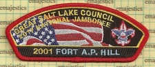BSA  GREAT SALT LAKE COUNCIL 2017 NATIONAL JAMBOREE 2001 JSP/CSP