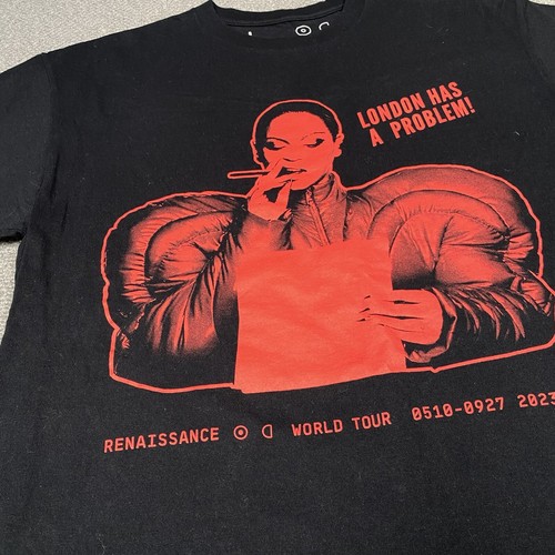 Beyonce T Shirt Large Renaissance 2023 London Has A Problem Tottenham Hotspur - Imagen 4 de 13