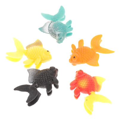 5x künstliche Fische schwimmende bewegliche Ornament Aquarium DIY eBay