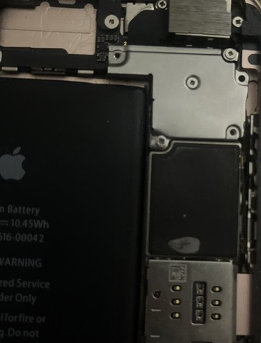 Read Desc Apple iPhone 6s Plus 128GB Rose Gold (Unlocked) A1687 No Screen - Afbeelding 3 van 6