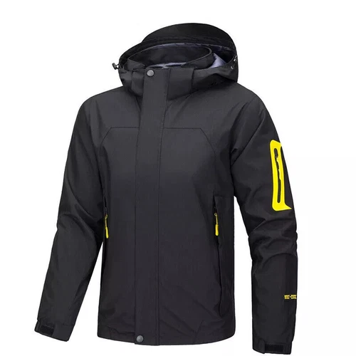 Herren Softshell Jacke Regenjacke Windjacke Windbreaker Wasserdicht Atmungsaktiv - Bild 4 von 30