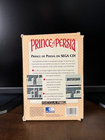 Prince Of Persia Sega CD CIB COmplete Authentic 