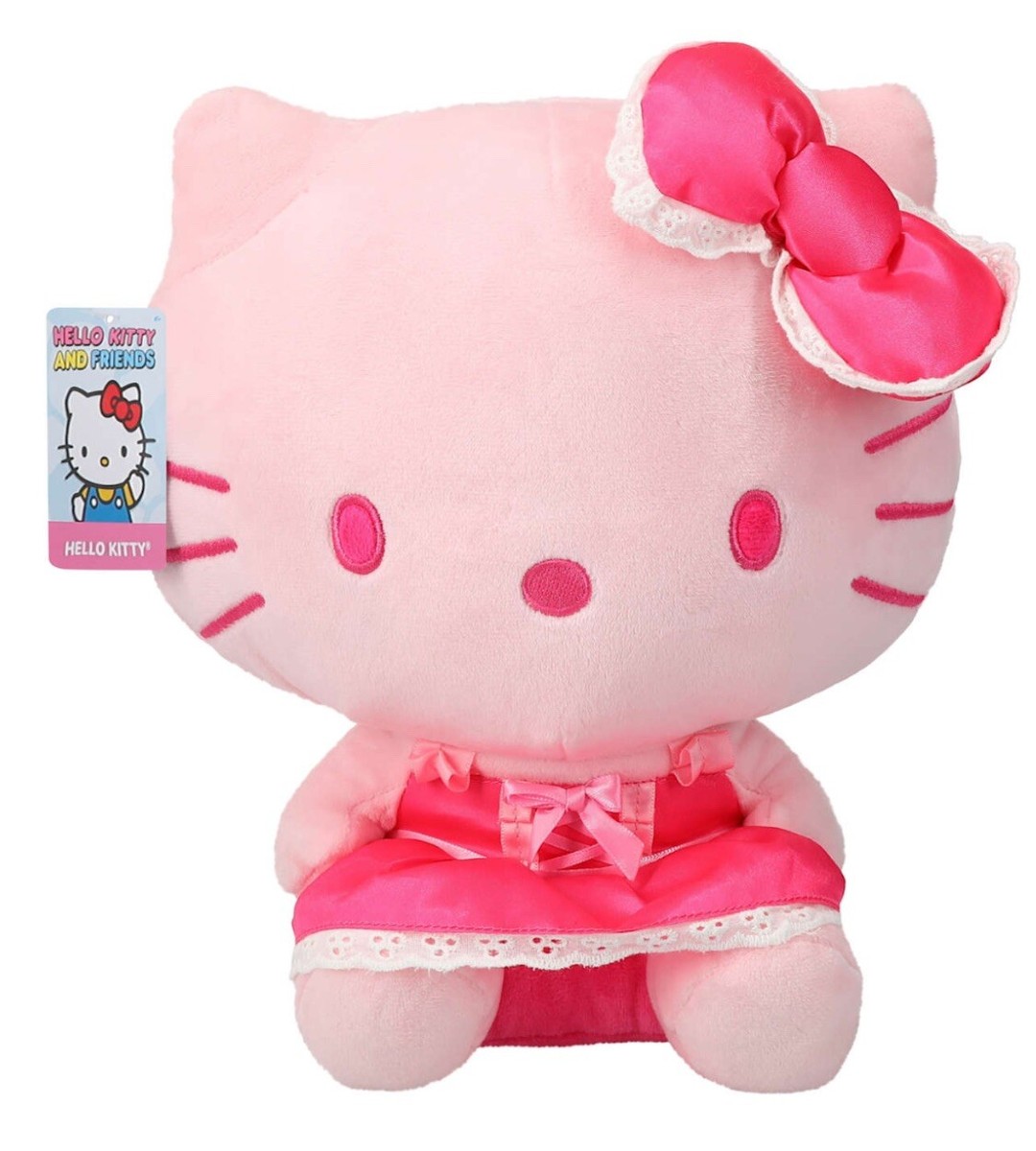Hello Kitty® and Friends, Hello Kitty 12” Inch Pink Monochrome