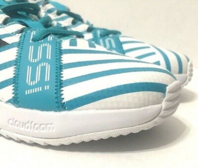 Adidas Junior Nemeziz Rapida Turf Soccer Shoes Blue White Youth