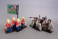 "Zulu War" 1879 8 figures