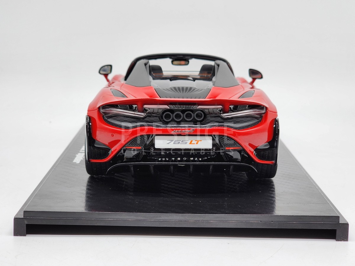 GT Spirit 2021 McLaren 765LT Spider Vermillon Red GT420 1:18 GT Spirit 2021 McLaren 765LT Spider Vermillon Red GT420 1:18