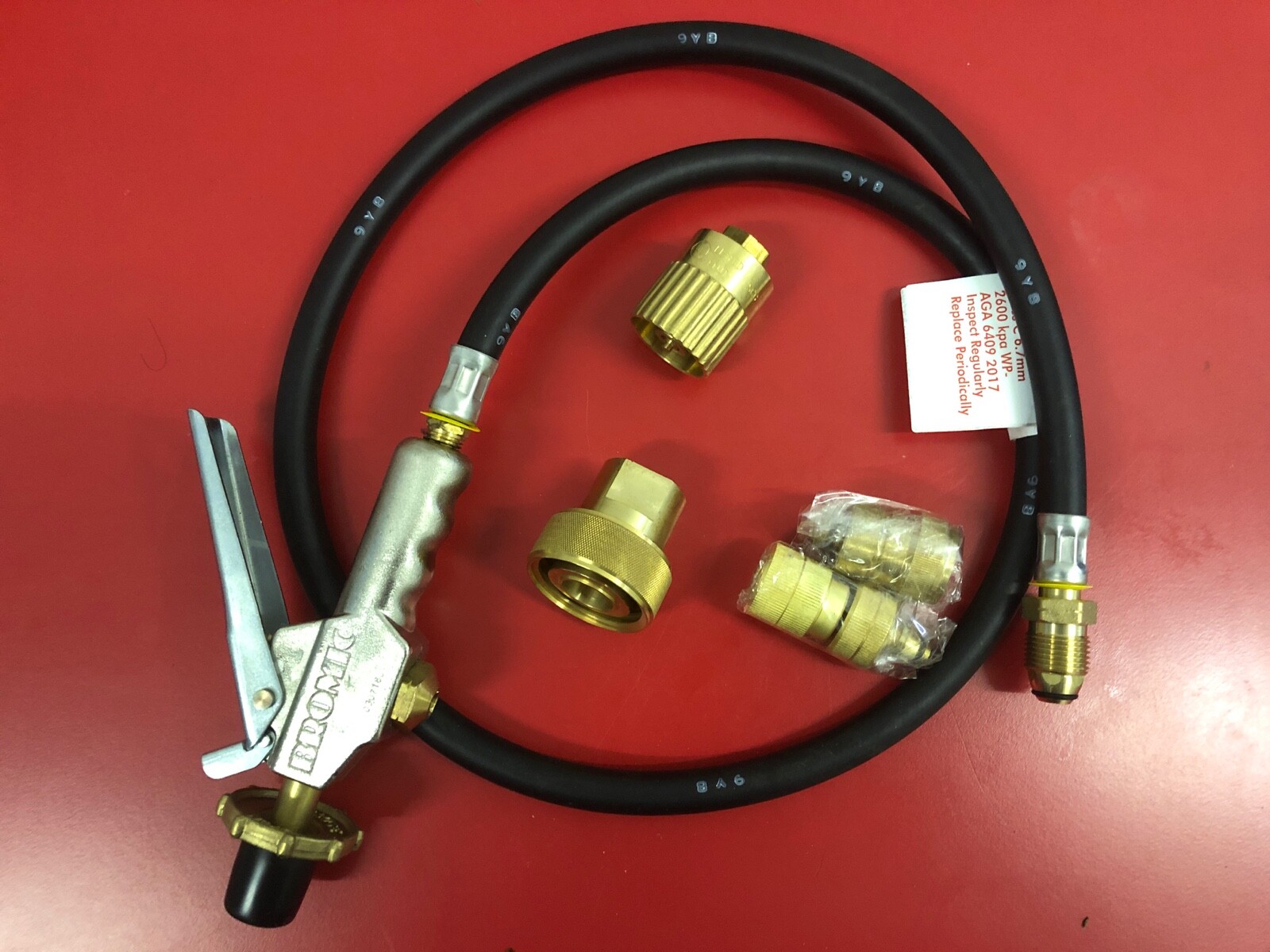 LPG Filler Gun & Hose Car Decanting kit Acme 1 3/4" Auto & Forklift