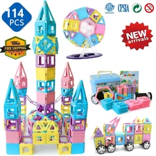 Kids Builder Play Set Toys for 3 4 5 6 7 8 9 10 Year Old Boy Girl Birthday Gifts