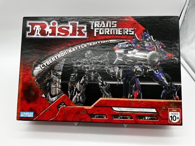 RISK Transformers CyberTron Battle Edition 2007 Complete Board Game