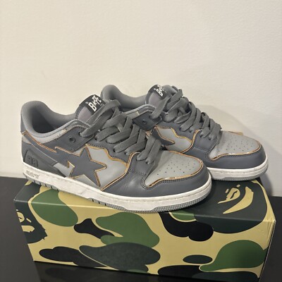 Size 10 - A Bathing Ape Sk8 Sta #3 L Gray Gold | eBay Size 10 - A Bathing Ape Sk8 Sta #3 L Gray Gold | eBay