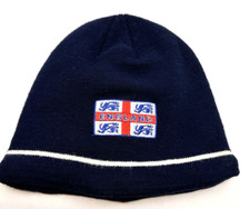 England Winter Wear Lined Beanie Navy Blue OSFM