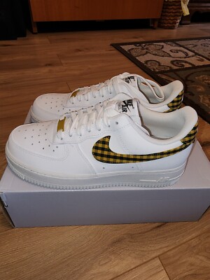 gingham nike air force