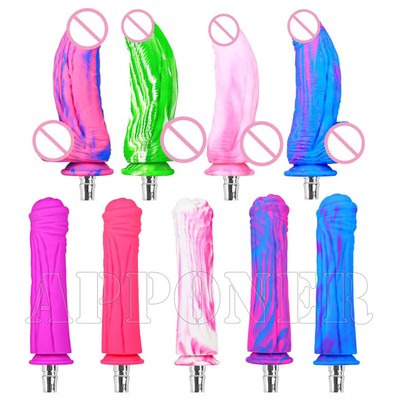 Silicone Anal Dildos for Vac-u-Lock Sex Machine Realistic Adult Masturbation