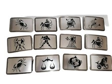 horoscope belt buckle Best Quality Cowboy Antique Style Belt Buckle