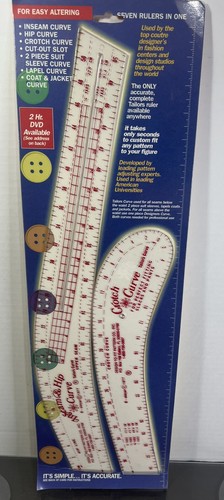 Lot B-Oleyar Designers Curve Inseam Hip Crotch Curves Sewing Alterations 2 New - Picture 2 of 9
