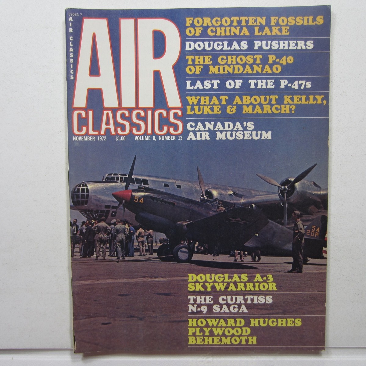 Air Classics Nov 1972 Vol 8 No 13 Curtiss N-9, A-3 Skywarrior, P