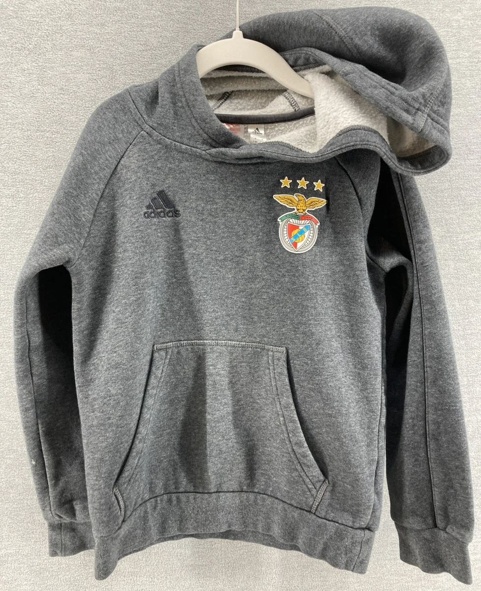 Jabón rojo Silla ADIDAS Sport Lisboa e Benfica Youth Hoodie Core18 Grey Soccer SLB - Size XS  | eBay