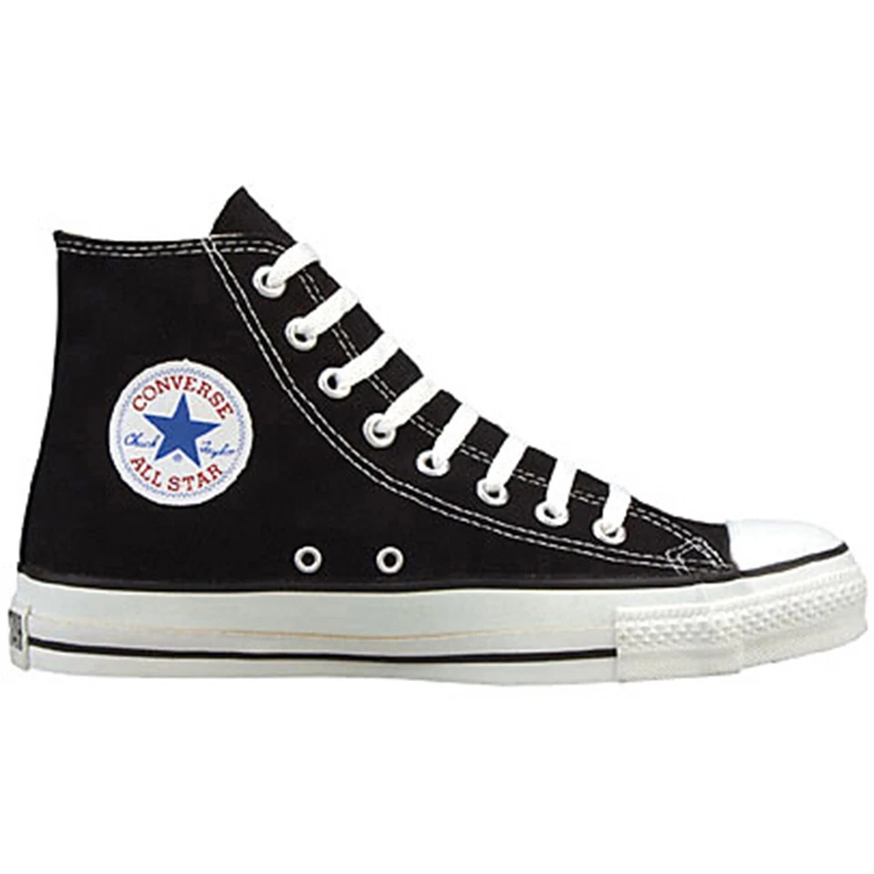 Converse EU 53 UK 17 Chucks Schwarz Black Chuck Taylor All Star HI Canvas X9160 - Bild 1 von 1