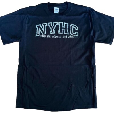 NYHC NEW YORK HARDCORE Only The Strong Survive Shirt Agnostic Front Cro-Mags