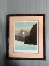 Robert Wilson &ldquo;Tahoe&rdquo; Artist Proof Signed Print Framed And Matted 22x26&rdquo;