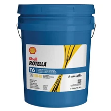 Shell Rotella T6 15W-40 Full Synthetic Diesel Engine Oil 5 Gallon