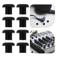 100 Pcs Port Dust Cap Plugs for Mobile Phone Headphone