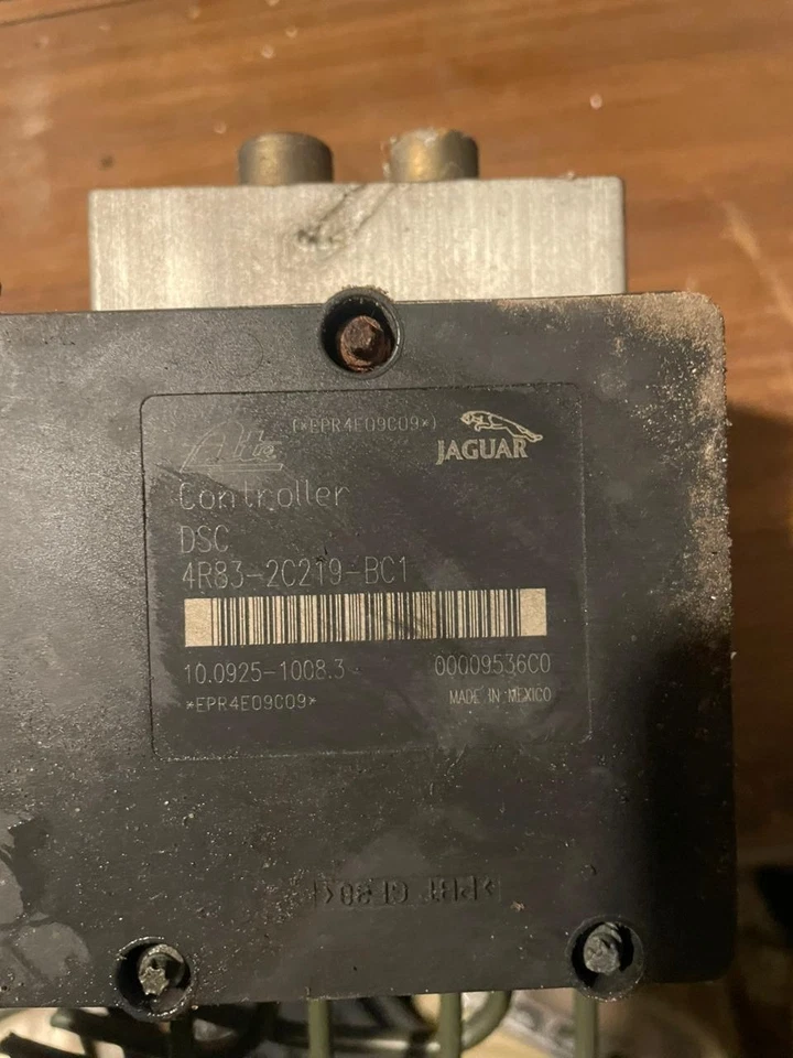 JAGUAR S-TYPE R 2002-2007 ABS PUMP MODULE 4R83-2C219-BC1 4R83 20405 AB - Image 3 of 4