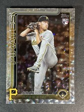 Braxton Ashcraft Topps 2025 Update Rookie silver foil #US32 Pittsburgh Pirates