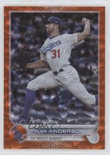2022 Topps Update Orange Foil 9/299 Tyler Anderson #US190 0c6